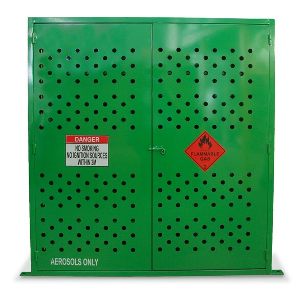 432 Can Aerosol Safety Cabinet Vertical | Safe Aerosol Can Storage | Best way to store aerosols | ASC432